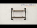 Acme Furniture Brantley AC00735 Wall Shelf EXTERNAL_VIDEO 1