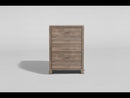  Furniture of America Enrico 5-Drawer Chest CM7068GY-C EXTERNAL_VIDEO 1
