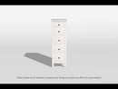  Furniture of America Accent Cabinets Chests CM-AC119WH EXTERNAL_VIDEO 1