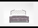  Furniture of America Ganymede King Upholstered Bed CM7856EK-BED EXTERNAL_VIDEO 1